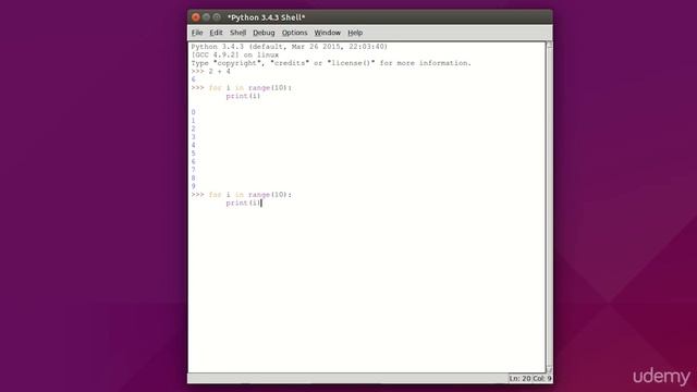 Using IDLE on Ubuntu Linux смотреть онлайн
