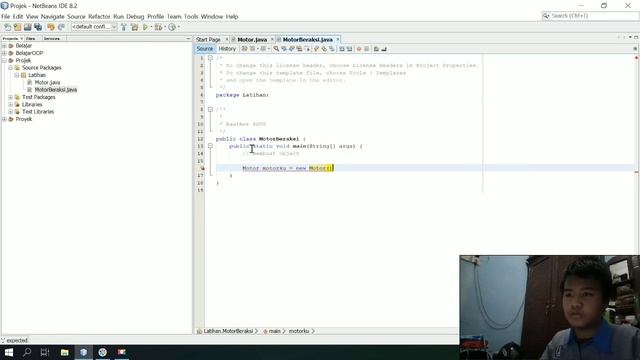 Tutorial Tentang Cara Pembuatan Class dan Attribute dalam Java смотреть онлайн