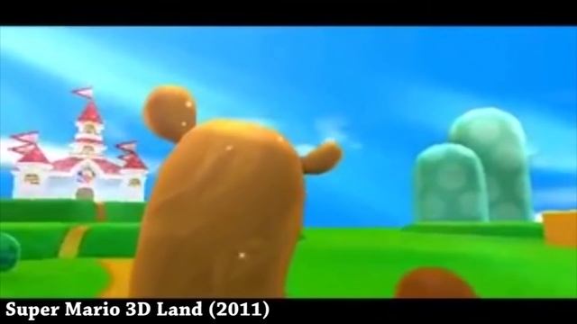 Evolution of Princess Peach's Castle in Super Mario Games (1996 - 2021) смотреть онлайн
