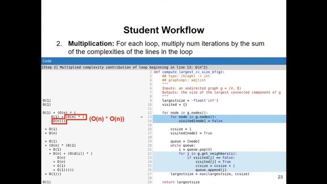 113 Compigorithm An Interactive Tool for Guided Practice of Complexity Analysis смотреть онлайн