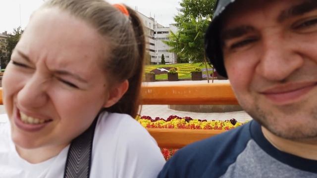 В Киргизию с ребенком. Бишкек часть 1. / Пешком по городу. Дегустация максыма. смотреть онлайн