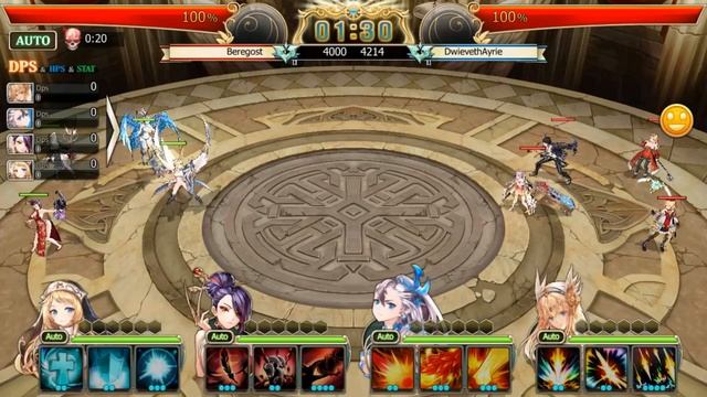 ДИ King's Raid [1] Обзор текущей версии игры (pandemonium/пандемониум) смотреть онлайн