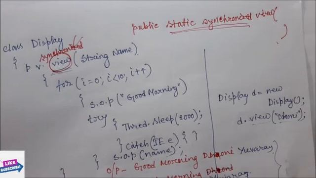 THREAD SYNCHRONIZATION PART # 3 смотреть онлайн