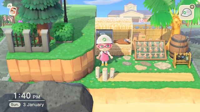 Building 3 pop-up shops for a marketplace plaza | Simple tutorial | Animal Crossing New Horizons смотреть онлайн