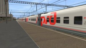 ТЭП70БС и ЛВ-0165 на станции Новый Уренгой-Главный #trainz12