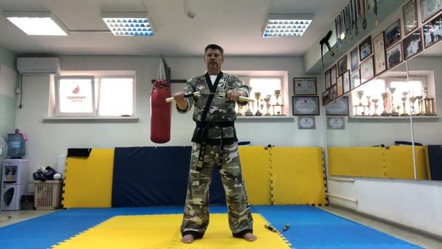 Хапки-ДОма. Нунчаки. Урок 6 смотреть онлайн