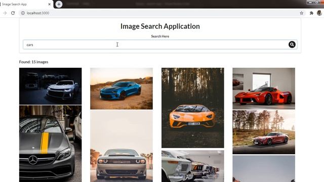 Image Search Application using REACT JS | Project using React JS | Project Overview смотреть онлайн