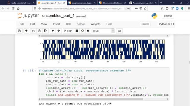 Лекция по курсу ММО - 29.04.2020, 17:25 - Ансамбли моделей машинного обучения. Часть 1 смотреть онлайн
