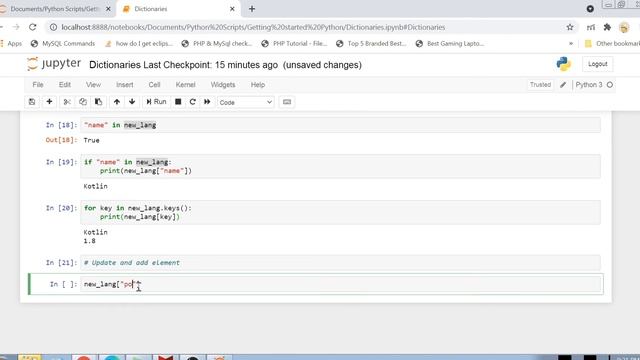 Python Dictionaries explained смотреть онлайн