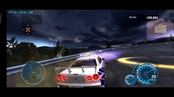 Setting Need for Speed Underground 2 - Dolphin emulator android