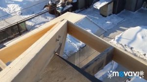 Вальмовая крыша своими руками,без мауэрлата.