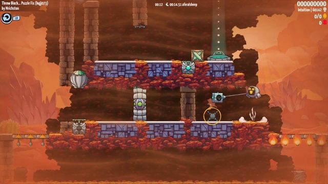LevelHead [CL] - Throw Block... Puzzle Fix by Mrichston (Speedrun) смотреть онлайн