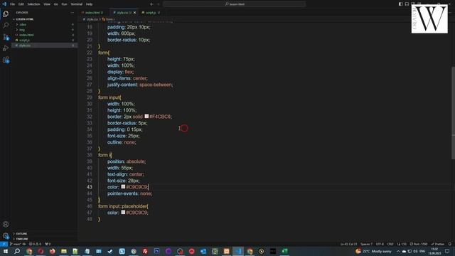 Counter Limiting Characters in an Input Field in HTML CSS and JavaScript смотреть онлайн
