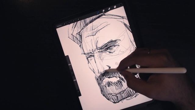 Procreate Pencil is Amazing | Quick Tutorial - Procreate Sketch Timelapse смотреть онлайн