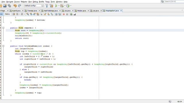 Heap - Java (NetBeans) смотреть онлайн