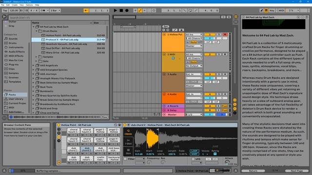Ableton Live Pack.64 Pad.Обзор смотреть онлайн