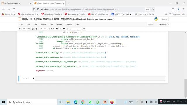 Class 9 – Multiple Linear Regression смотреть онлайн