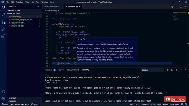 Stop buying audiobooks! Build yourself a PDF to speech bot with Python. It's very simple! смотреть онлайн