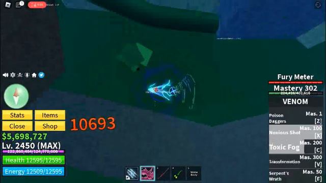 New Combo HomeMade 『Venom + Yama+Soul Guitar』l Blox fruit l 5M Bounty смотреть онлайн