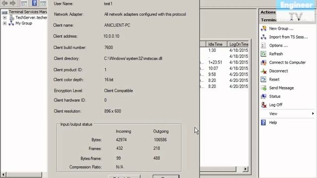 Concept of Terminal Services Manager of Terminal Server in Windows Server 2008 смотреть онлайн