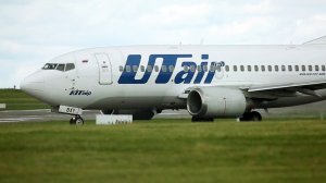 Boeing 737-500  VP-BXY, а/к UTair, взлёт из Внуково 2020