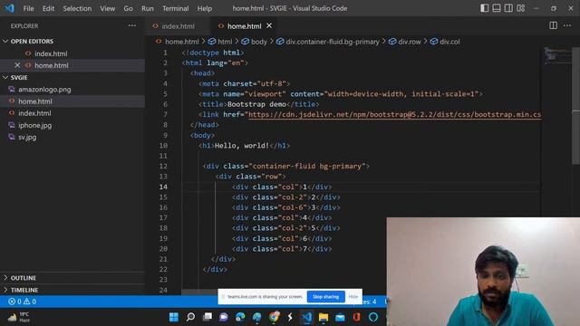 Day 14 - Bootstrap - Breakpoints , Containers смотреть онлайн