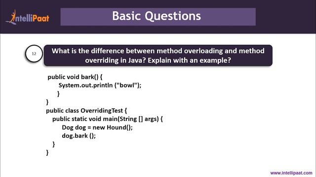 Java Interview Questions and Answers | Core Java Interview Questions | Intellipaat смотреть онлайн
