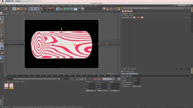 Cinema 4D Tutorial - Creating 2D Wood Textures смотреть онлайн