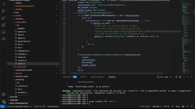 Rust Blockchain jobs, Salary. Cardano + Polkadot SDK, Picasso, Pablo, Polkadot cross chain protocol смотреть онлайн