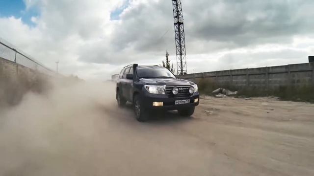 испытание подвески OldManEmu на Toyota Landcruiser 200