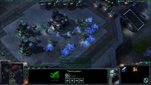 Let's Play StarCraft 2 Multiplayer #37 [Deutsch] [HD] [1vs1] - YEAH! Terraner! смотреть онлайн
