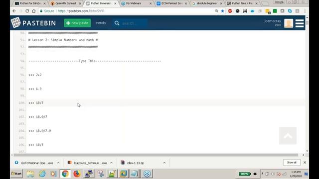 Webinar: Python Tutorials For Infosec Professionals 2021 смотреть онлайн