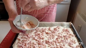 Изумительно  вкусная пицца ,на жидком тесте, пицца без хлопот.