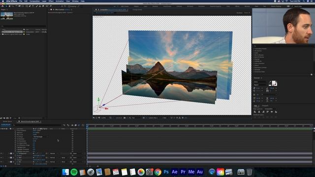 Easy Parallax Effect Tutorial in Adobe After Effects смотреть онлайн