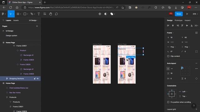 UI UX Online Store | Figma Mobile App Design смотреть онлайн