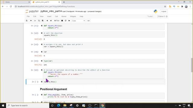 Python Introduction, Part 14 : User Defined Python Functions|Function Arguments смотреть онлайн