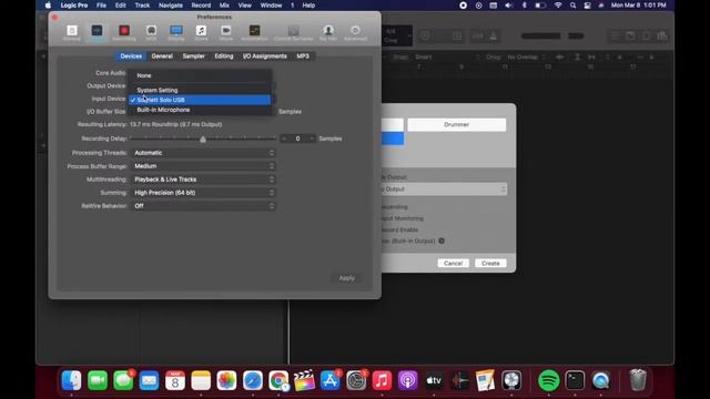 How to Set Up an Electric Guitar in Logic Pro (Scarlett Solo USB Interface) смотреть онлайн