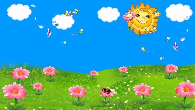 Футаж Летний. Красивый и веселый фон для монтажа смотреть онлайн