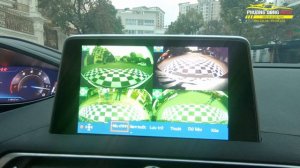 Camera 360 Peugeot 3008 | Chấm chạm trên màn nguyên bản | Camera 360 DCT thật đặc biệt