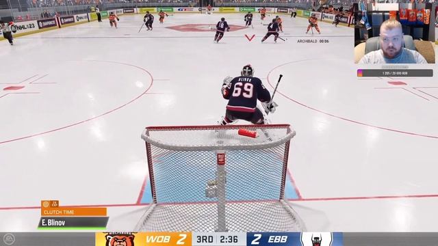 NHL 23 | КАРЬЕРА ВРАТАРЯ | РЕЖИМ ПРОФИ | В ПОГОНЕ ЗА ЛЧ смотреть онлайн
