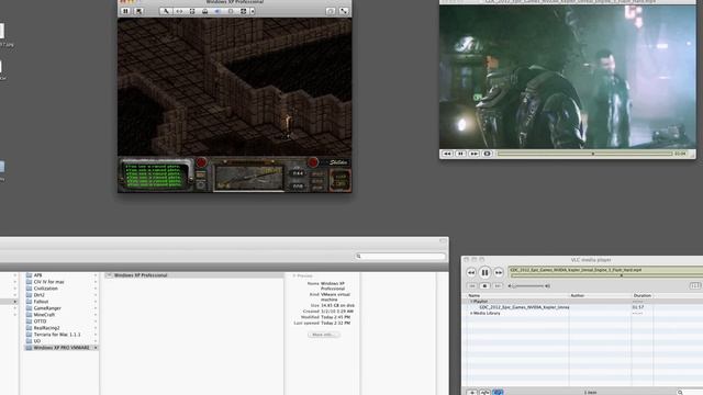 Fallout 2 on MAC OS 10.6.8 (Intel, VMware, WinXP) смотреть онлайн
