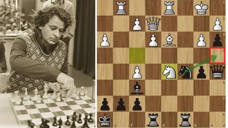 Борис Спасский проводит каскад ЖЕРТВ ради атаки на Короля! Шахматы