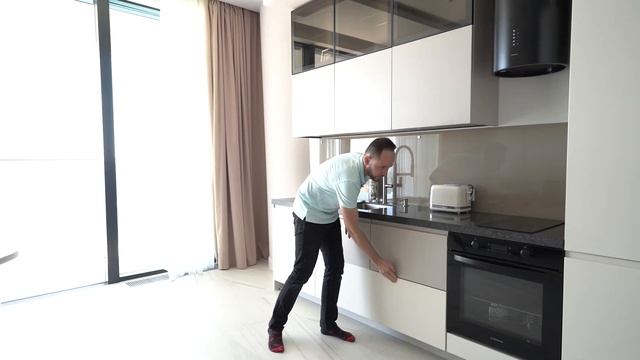 Мега-стильная кухня для заказчицы из Питера смотреть онлайн