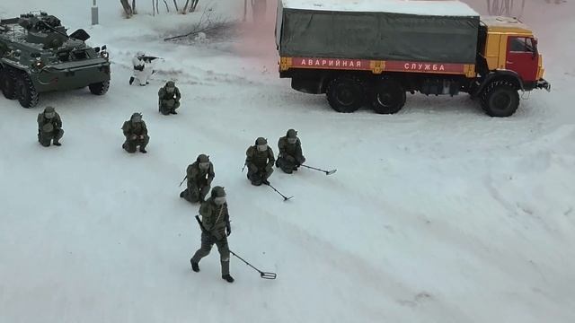 Инженерные подразделения Северного флота на полевом выходе смотреть онлайн