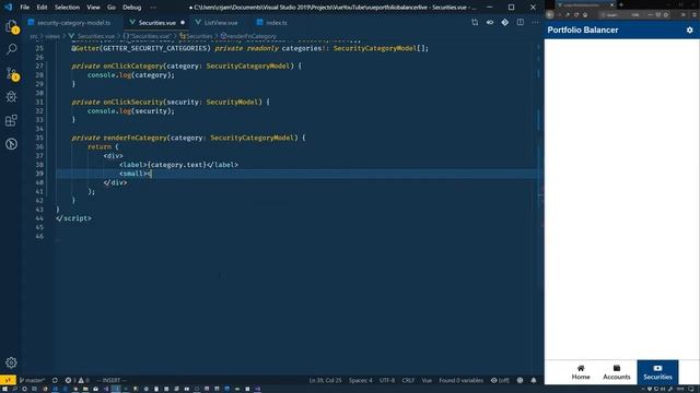 Creating A List View Component Using TSX #19 - Vue Projects смотреть онлайн