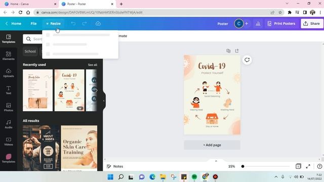 How to Find Out the Poster Size in Canva смотреть онлайн