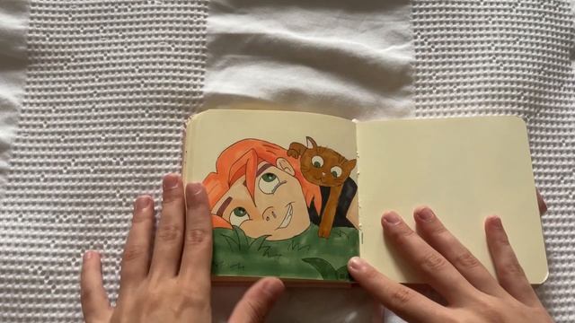 SKETCHBOOK TOUR || обзор на скетчбук