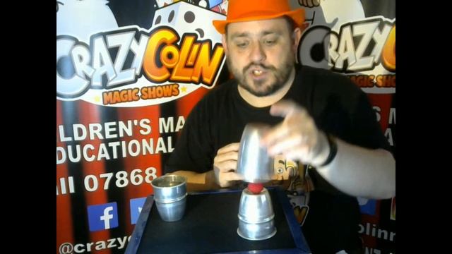 CRAZY COLIN VIRTUAL MAGIC WORKSHOP 2 CUPS & BALLS смотреть онлайн