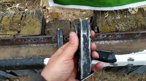 Гроза 031- большой блестящий пистолет)