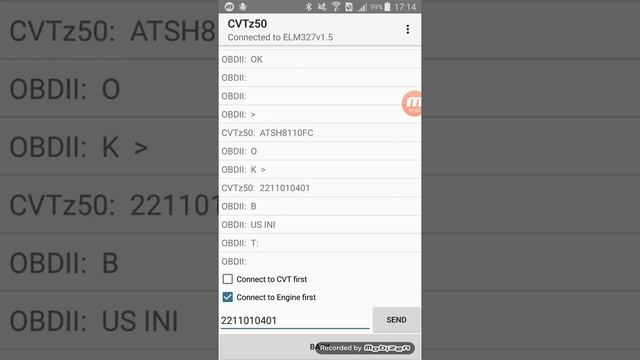 Test custom command CVTz50 - Bluetooth смотреть онлайн